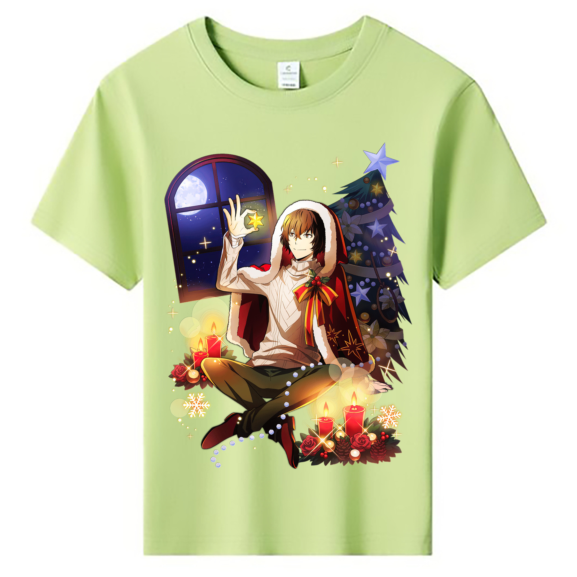 （画像用） 文豪ストレイドッグス Bungo Stray Dogs 綿100％キッズTシャツ（フロントプリント）